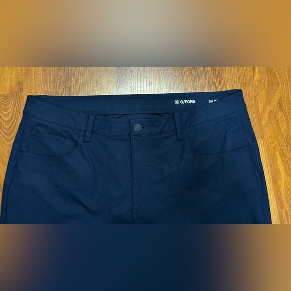 G/Fore Golf Pants Mens 36x32 Twilight Blue Core 5 Pocket Stretch Classic Fit - Picture 2 of 9
